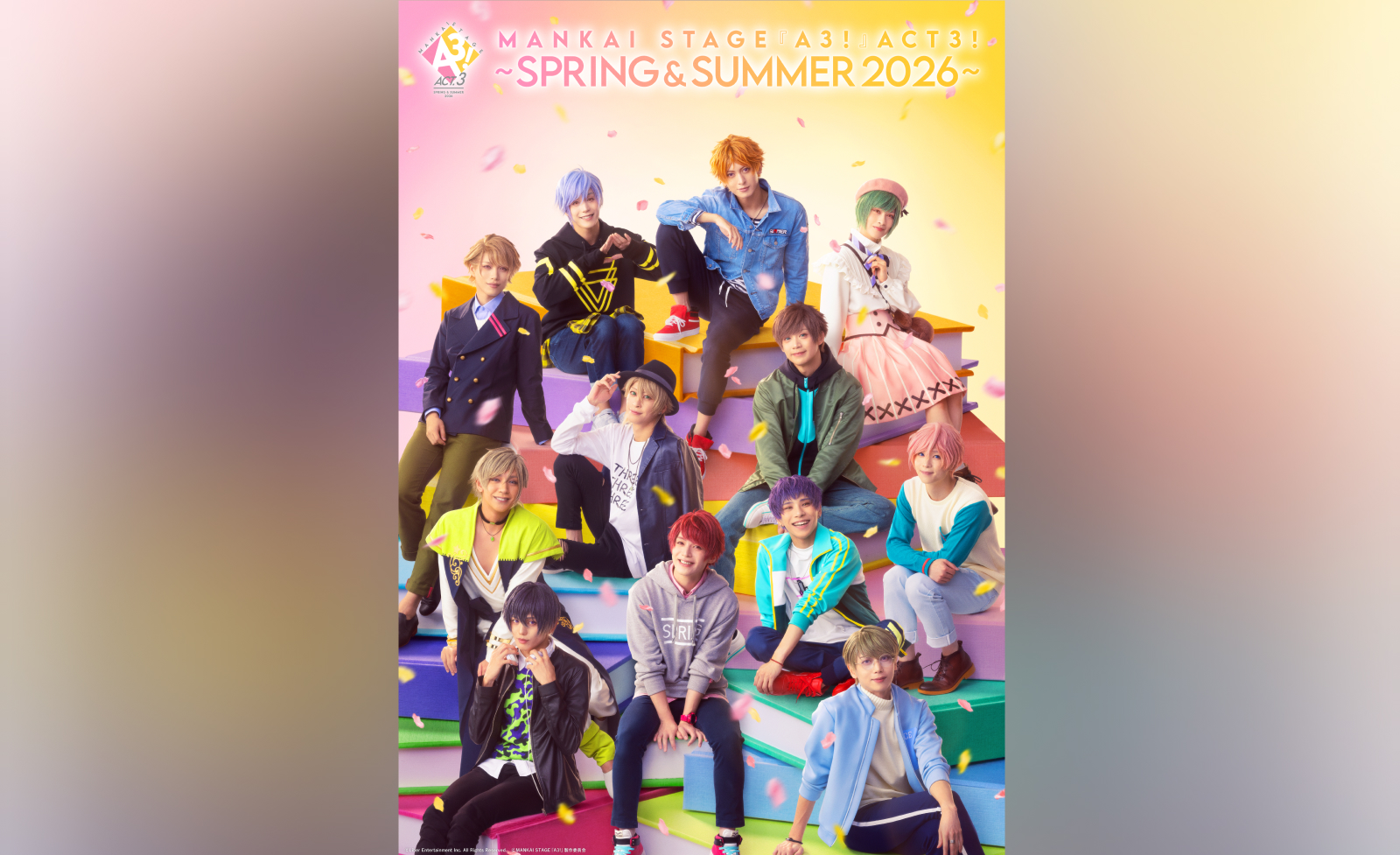 MANKAI STAGE『A3!』ACT3! ～SPRING & SUMMER 2026～ 3/16(月)から