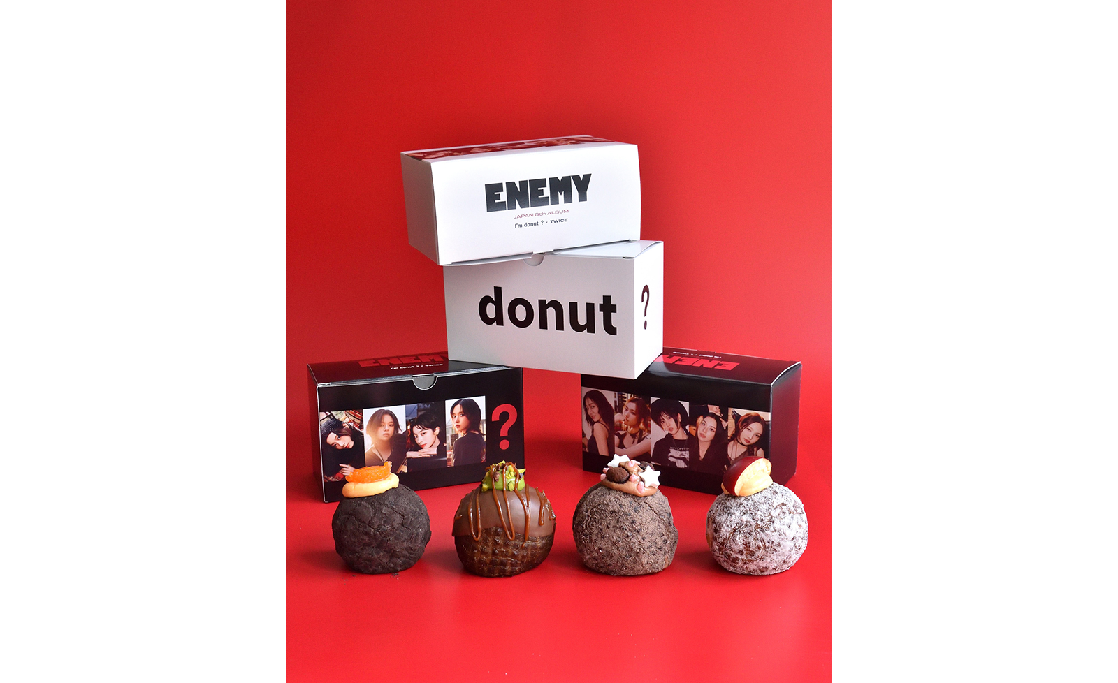 TWICEと生ドーナツ専門店「I'm donut ?」のコラボレーションドーナツ