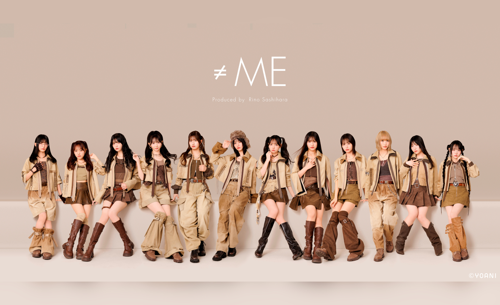 指原莉乃プロデュースのアイドルグループ「≠ME」Kアリーナにて顔認証