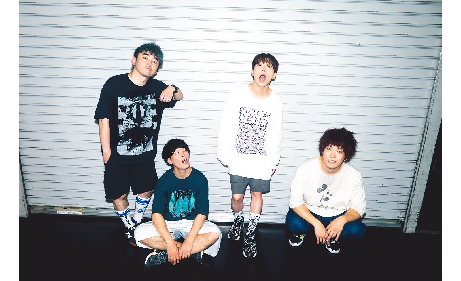 4ピースロックバンド『04 Limited Sazabys』FC限定ツアー「YON TOWN